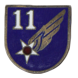 Crest, 11th Air Force, USAAF, à épingle