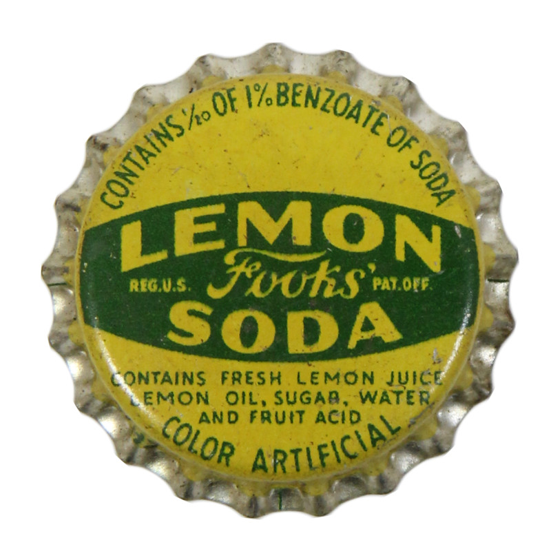 Cap, Bottle, Fook's Lemon Soda