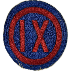 Patch, IX Corps, US Army