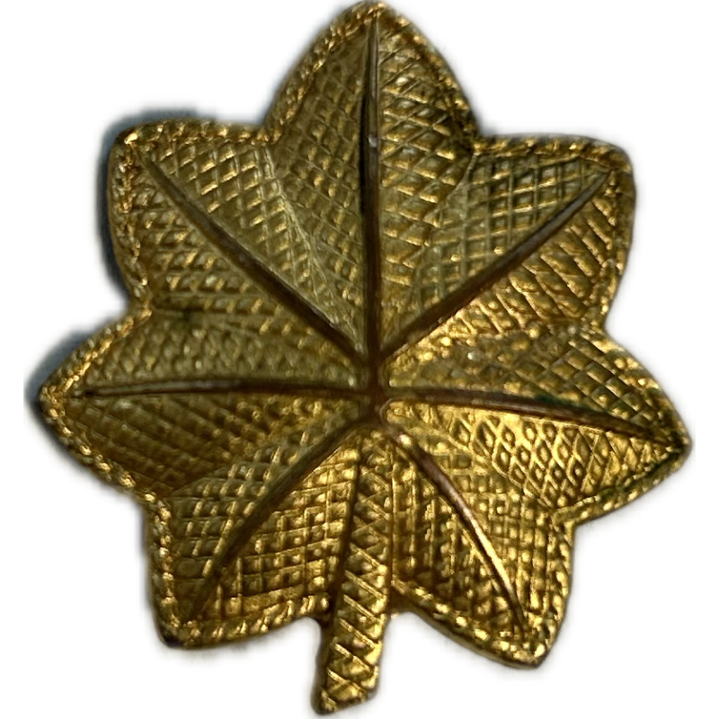 Insignia, Rank, Major, Pin Back