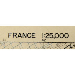 Carte alliée, SAINTE-MARIE-DU-MONT (Utah Beach), 4th Infantry Division, 101st Airborne, D-Day