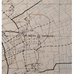 Carte alliée, SAINTE-MARIE-DU-MONT (Utah Beach), 4th Infantry Division, 101st Airborne, D-Day