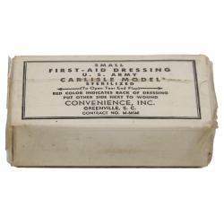 Pansement, Small First-Aid Dressing, US Army, Carlisle Model, CONVENIENCE, Inc., M-66568