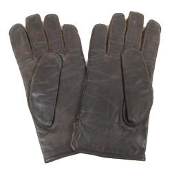 Gloves, Leather, Officer, Size 10