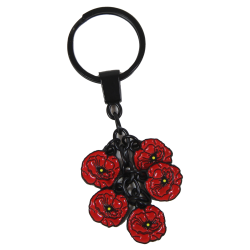 Key Chain, Charms, Poppy