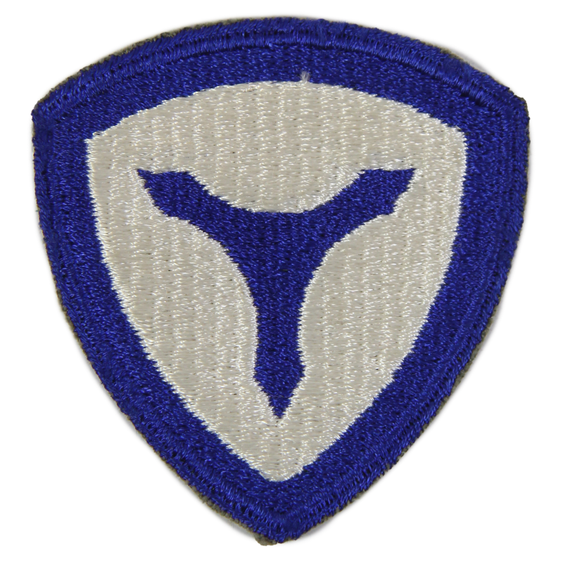 Patch, 3rd Service Command, Green Back, 1943