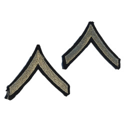 Grades en tissu de Private First Class