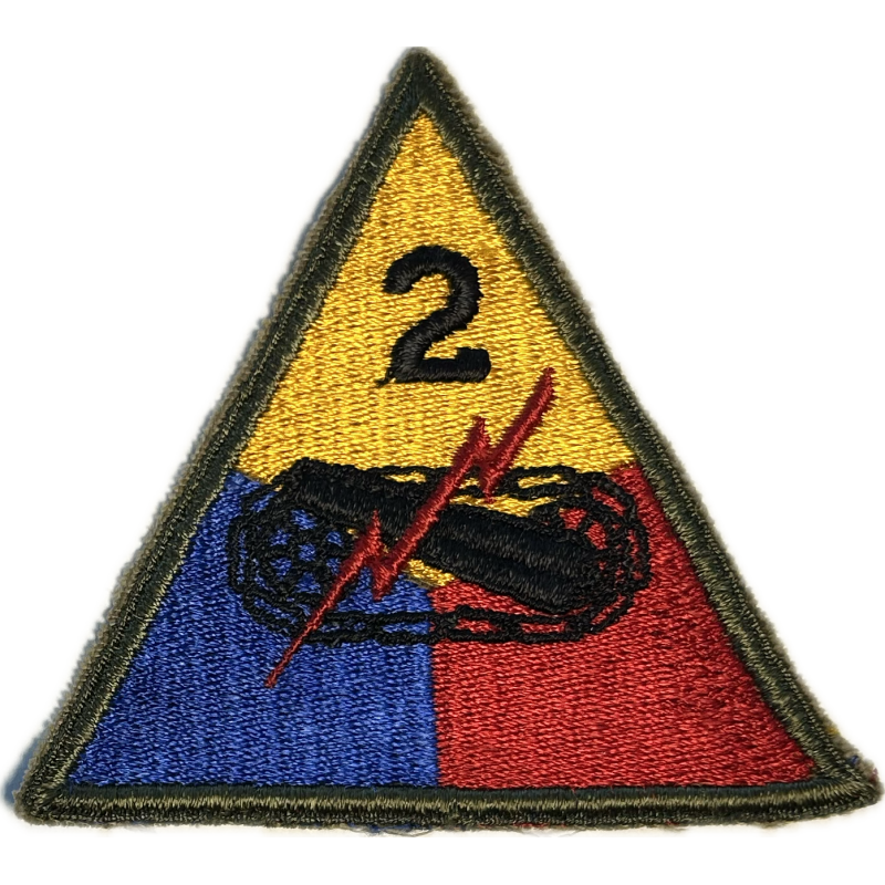 Insigne, 2nd Armored Division, Normandie