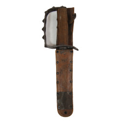 Knife, Trench, M1917, L.F. & C. 1917, Modifed, USM3 Blade, CAMILLUS 1943, with Scabbard, USM6, BARWOOD 1943