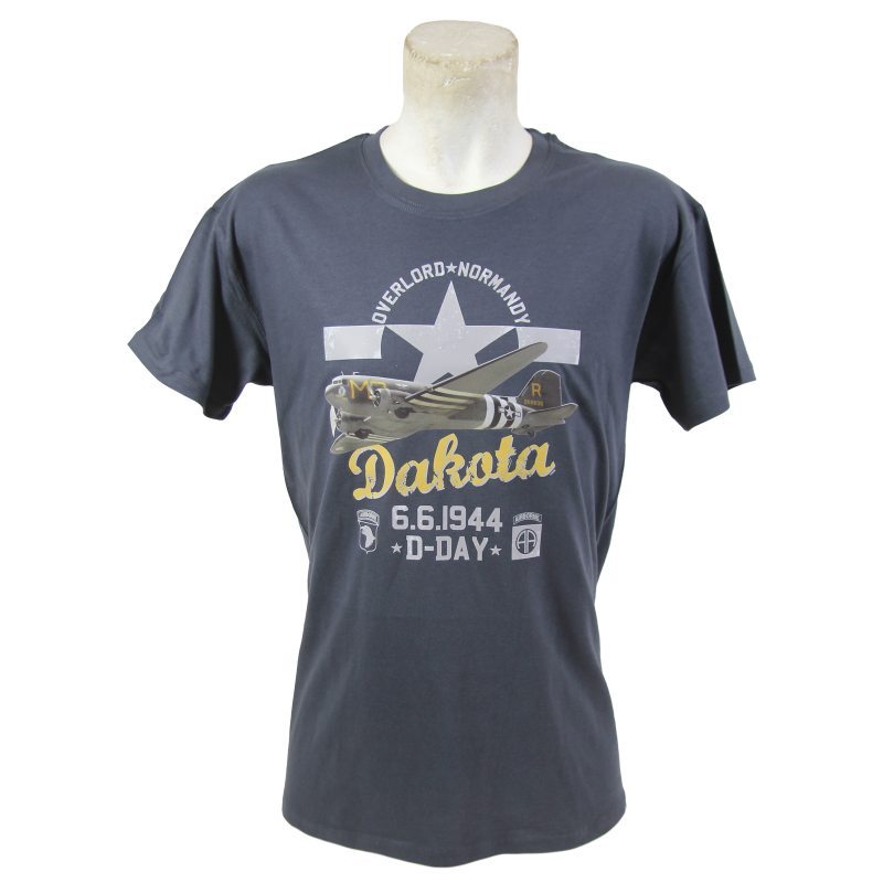 T-Shirt, Dakota, Gris souris