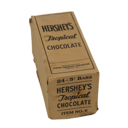 Boîte de barres chocolatées, HERSHEY'S, vide