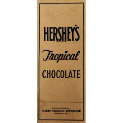 Boîte de barres chocolatées, HERSHEY'S, vide