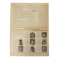 Newspaper, The Screamer, 502nd PIR, 101st Airborne Division, July 25, 1945, Volume 1, Number 7