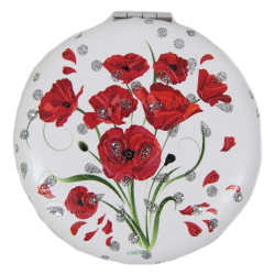 Miroir de poche, Coquelicot