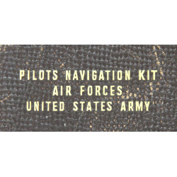 Serviette en cuir, Pilot's Navigation Kit, USAAF