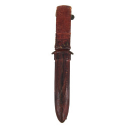 Knife, Trench, USM3, IMPERIAL on Guard, with USM8 Scabbard, 1st Type, Modified