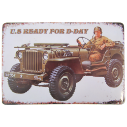 Plaque, Jeep Willys