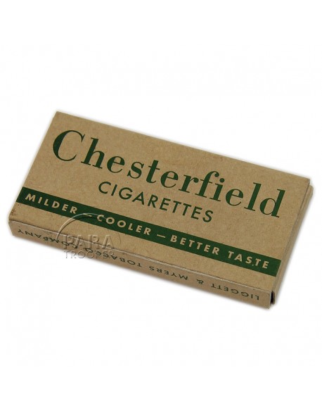 Cigarettes, Chesterfield, from K ration