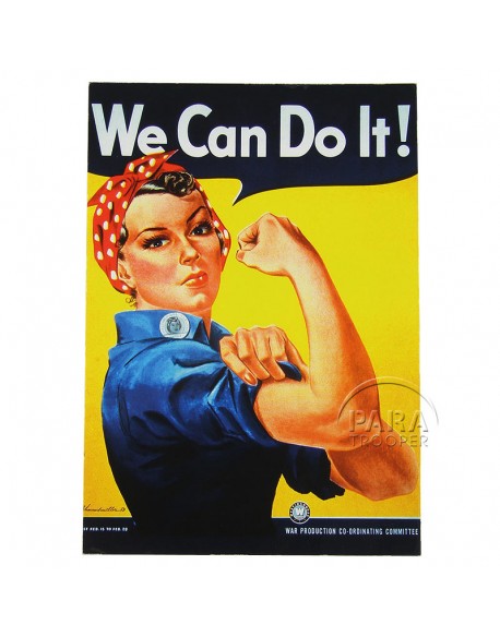 Carte postale, We can do it!