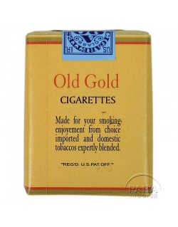 Paquet de cigarettes Old Gold