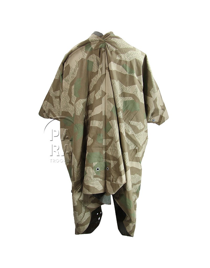 Zeltbahn, camouflaged WH Poncho - Paratrooper